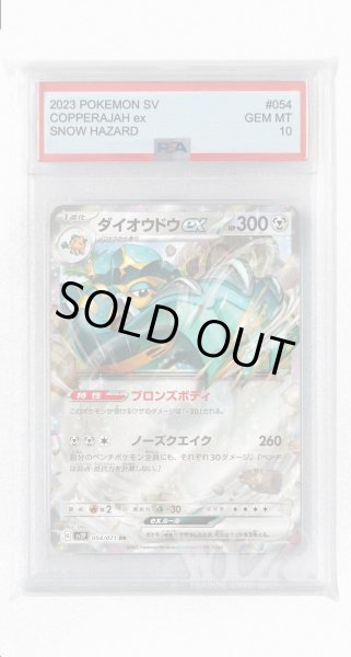 画像1: [PSA10]ダイオウドウex【RR】〈054/071〉(鋼) (1)