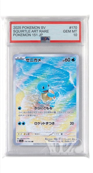 画像1: [PSA10]ゼニガメ【AR】〈170/165〉 (1)