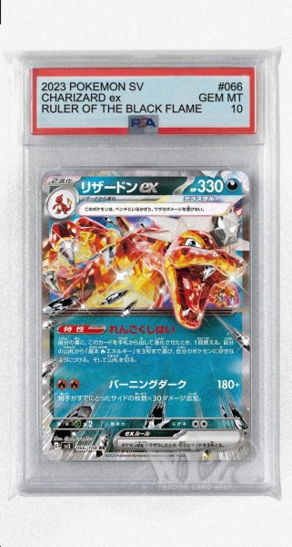 画像1: [PSA10]リザードンex【RR】〈066/108〉(悪) (1)