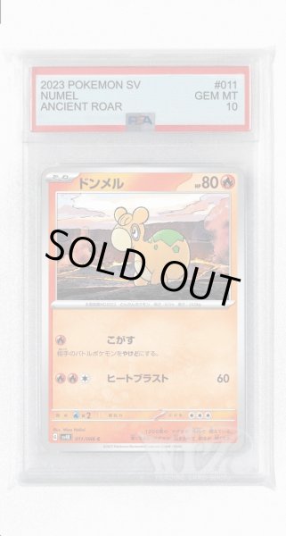 画像1: [PSA10]ドンメル【C】〈011/066〉(炎) (1)