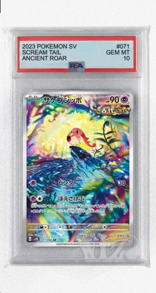 画像1: [PSA10]サケブシッポ【AR】〈071/066〉(超) (1)