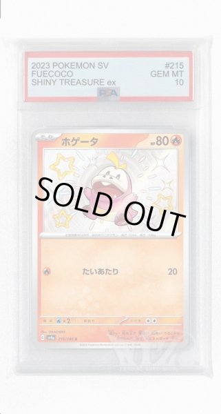 画像1: [PSA10]ホゲータ【S】〈215/190〉 (1)