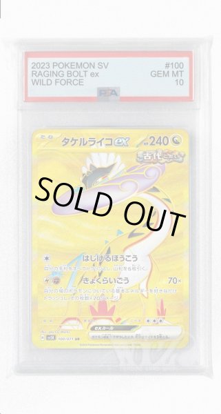 画像1: [PSA10]タケルライコex【UR】〈100/071〉(竜) (1)