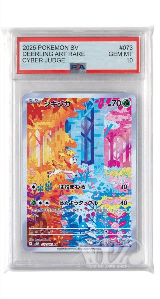 画像1: [PSA10]シキジカ【AR】〈073/071〉(草) (1)