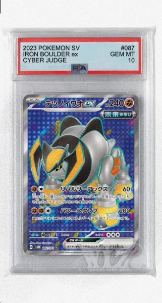 画像1: [PSA10]テツノイワオex【SR】〈087/071〉(闘) (1)