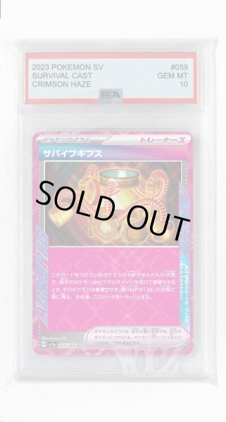 画像1: [PSA10]サバイブギプス【ACE】〈059/066〉(ポケモンのどうぐ) (1)