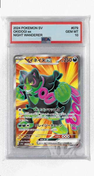 画像1: [PSA10]イイネイヌex【SR】〈079/064〉(悪) (1)