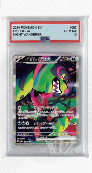 画像1: [PSA10]イイネイヌex【SAR】〈087/064〉(悪) (1)