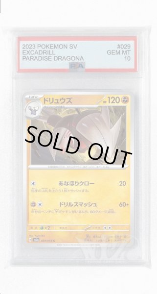 画像1: [PSA10]ドリュウズ【C】〈029/064〉(闘) (1)