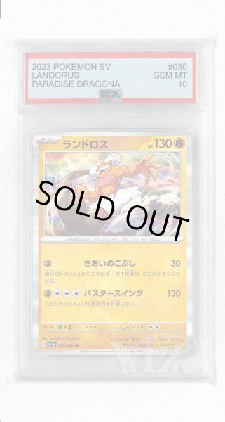 画像1: [PSA10]ランドロス【R】〈030/064〉(闘) (1)