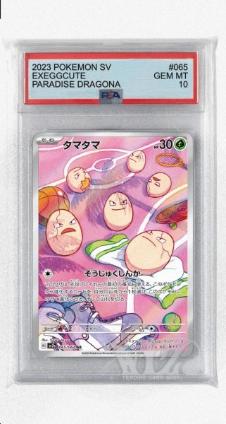 画像1: [PSA10]タマタマ【AR】〈065/064〉(草) (1)