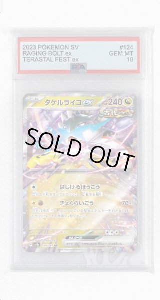 画像1: [PSA10]タケルライコex【RR】〈124/187〉(竜) (1)