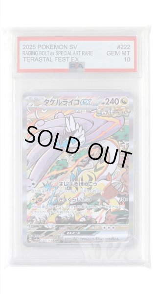 画像1: [PSA10]タケルライコex【SAR】〈222/187〉(竜) (1)