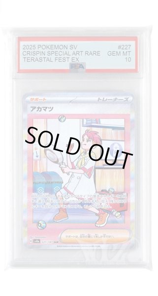 画像1: [PSA10]アカマツ【SAR】〈227/187〉(サポート) (1)