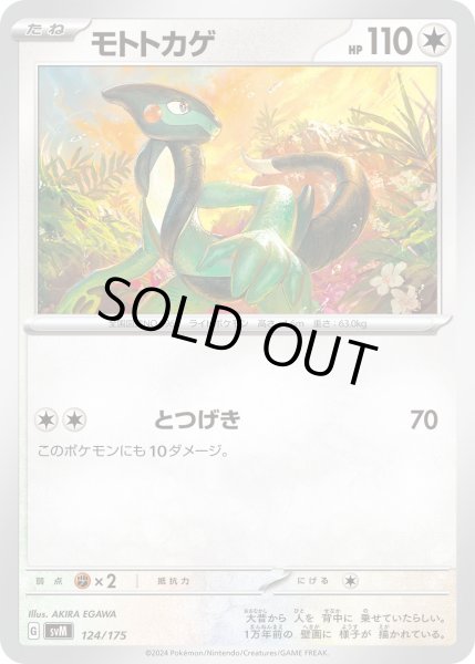 画像1: モトトカゲ【-】〈124/175〉(無) (1)